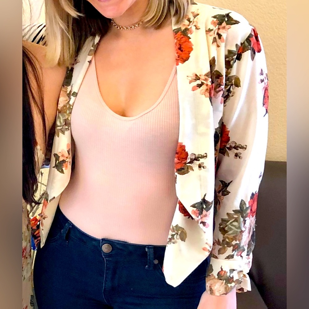 Lightweight Floral Jacket by Love Tree